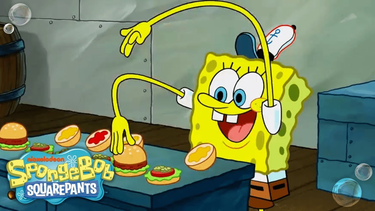 spongebob squarepants krabby patty invasion